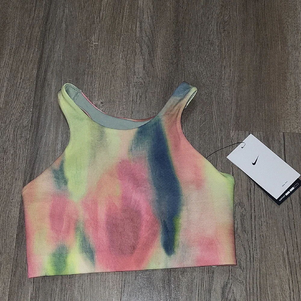Nike Women's Multicolor Tie-Dye Top Sz Xs - Picture 1 of 5